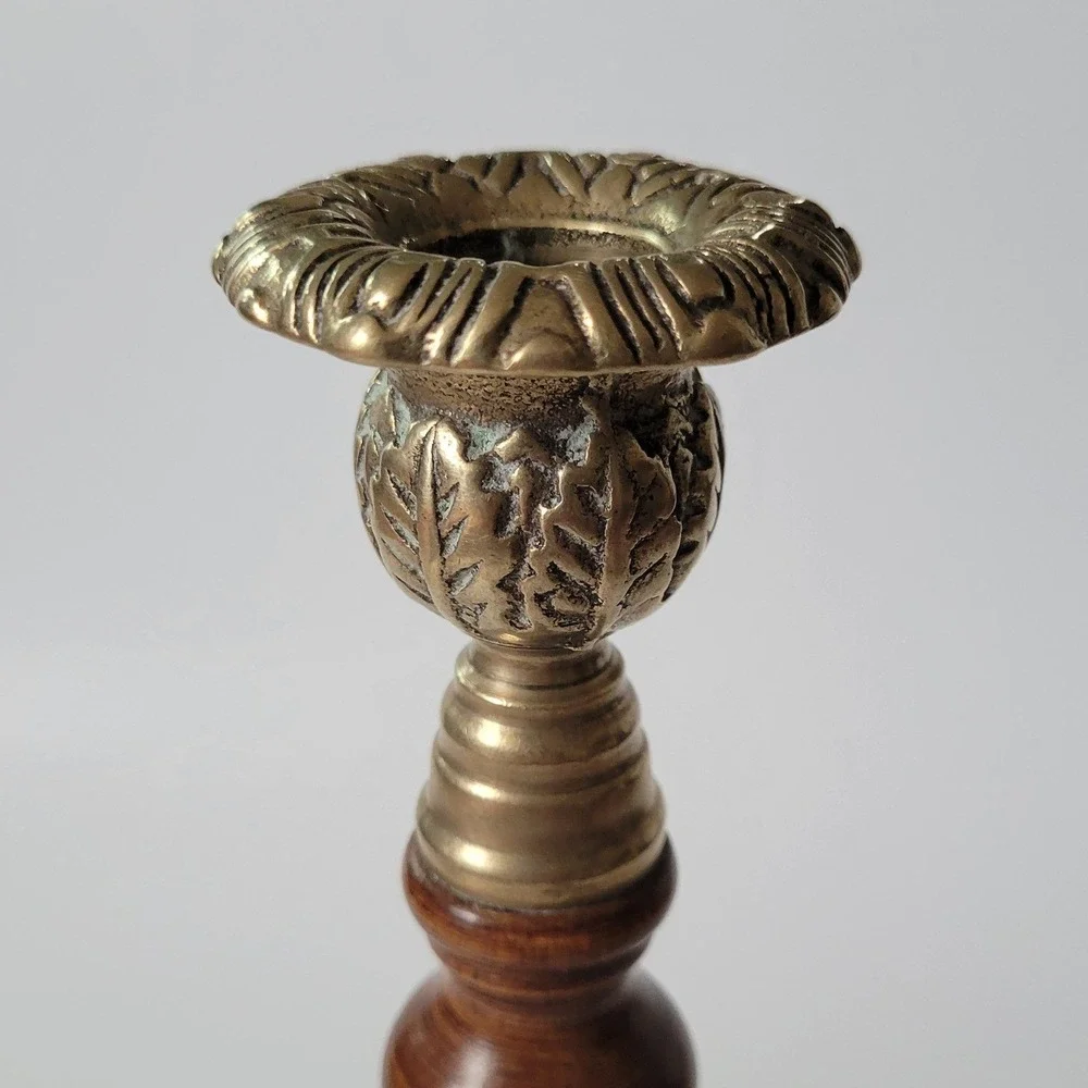 Vintage Open Barley Twist Candle Stick 15